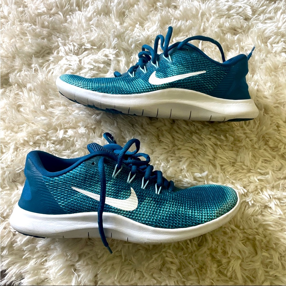 NIKE Flex 2018 RUN Blue - SIZE 8 - AA7408-401
